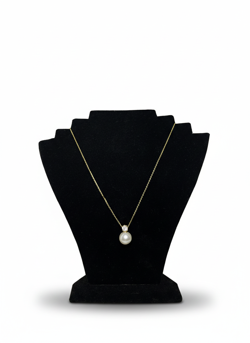 COLLAR CON PERLA GRANDE