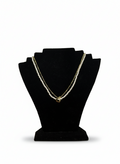 COLLAR DE PERLA CON DIJE DE CORAZON