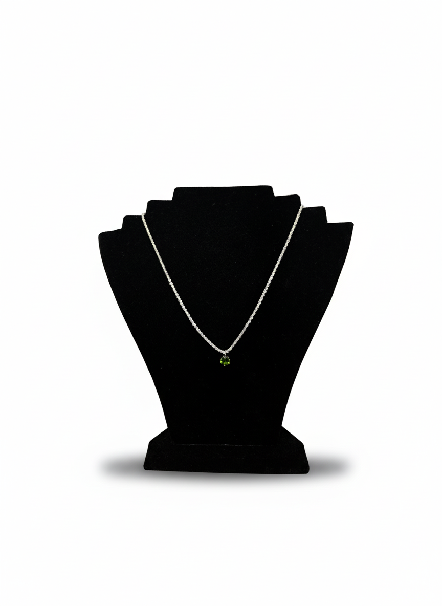 COLLAR DE PERLA CON DIJE